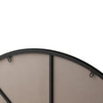 thumbnail image 3 of Noble House 42" Circular Wall Mirror, Metal-Framed Moisture-Resistant Vanity Mirror, for Bathroom, Wall Decor, Black, 3 of 7