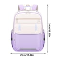 thumbnail image 3 of Mochila Escolar con Soporte Ergonómico para la Espalda, Acolchado de Malla Transpirable, Gran Capacidad, Nailon Resistente al Agua, Mochila Unisex para Adolescentes y Adultos, 3 of 7
