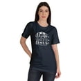 thumbnail image 1 of Inkmeso T-shirt Infirmière Maman Femme pour Femmes Col Rond Graphique, 1 of 9