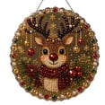 thumbnail image 3 of Christmas Pearl Diamond Art Suncatcher Kit for Adults, DIY Pearl Diamond Painting Hanging Ornament, Mixed Pearl Bead Craft, Xmas Holiday Decor Gift for Window, Tree & Wall, 3 of 8