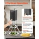 thumbnail image 4 of VEVOR Cortador de papas fritas comercial, picador de frutas y verduras de acero inoxidable con 2 cuchillas de repuesto de 1/2 pulgada y 3/8 de pulgada, cortador de papas electrico, 4 of 9