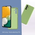 thumbnail image 5 of Case for Samsung Galaxy A13 5G, Thin TPU Cover with Camera Protection Soft Interior Anti-Scratch Slim Fit Flexible Phone Case for Galaxy A13 5G - Green, 5 of 7
