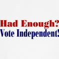 thumbnail image 3 of CafePress - Vote Independent Baseball Jersey - Cotton Baseball Jersey, 3/4 Raglan Sleeve Shirt, 3 of 4