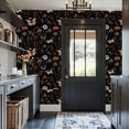 thumbnail image 3 of Peel and Stick Wallpaper Whimsical Butterfly Floral Moon Mushrooms Wall Mural 17.7in x 9.8ft Self Adhesive Removable Wall Paper Renter Friendly Wallpaper for Nursery Bedroom Cabinets, 3 of 8