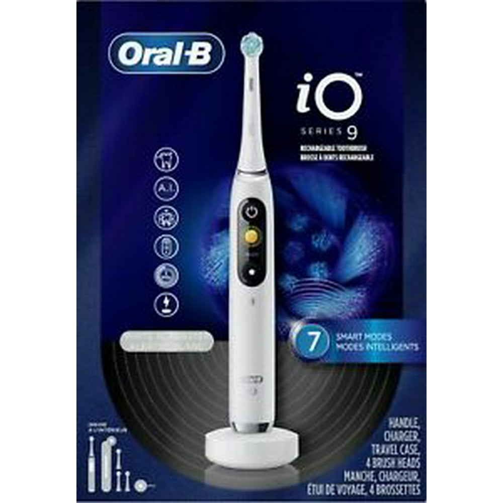 OralB iO Series 9 Connected Rechargeable Electric Toothbrush White