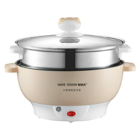 

Decor Store Multifunctional Non-Stick Electric Cooker Steamer Kitchen Hot Pot Cooking Tool