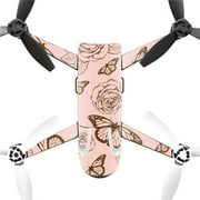 MightySkins PABEBOP2-Butterfly Garden Skin Decal Wrap for Parrot Bebop 2 Quadcopter Drone - Butterfly Garden