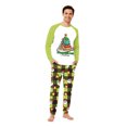 thumbnail image 3 of Lvotionpl Match Family Christmas Pjs, Matching Christmas Pajamas Long Sleeve Top & Pants Set Matching Holiday Family Pajama Xmas Sets, 3 of 4