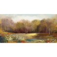 thumbnail image 3 of Pearce, Allison 24x14 Black Modern Framed Museum Art Print Titled - Park Garden, 3 of 5