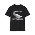 thumbnail image 2 of Not Fast Not Furious, Gildan Unisex Softstyle T-Shirt, Graphic Tee, S-3XL, 2 of 5