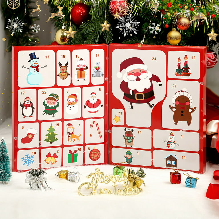 Christmas Advent Calendar For Kids 24 Surprises Novelty Doll Gifts  Mysterious Toys Box Christmas Decoration 2023 Countdown Days - AliExpress