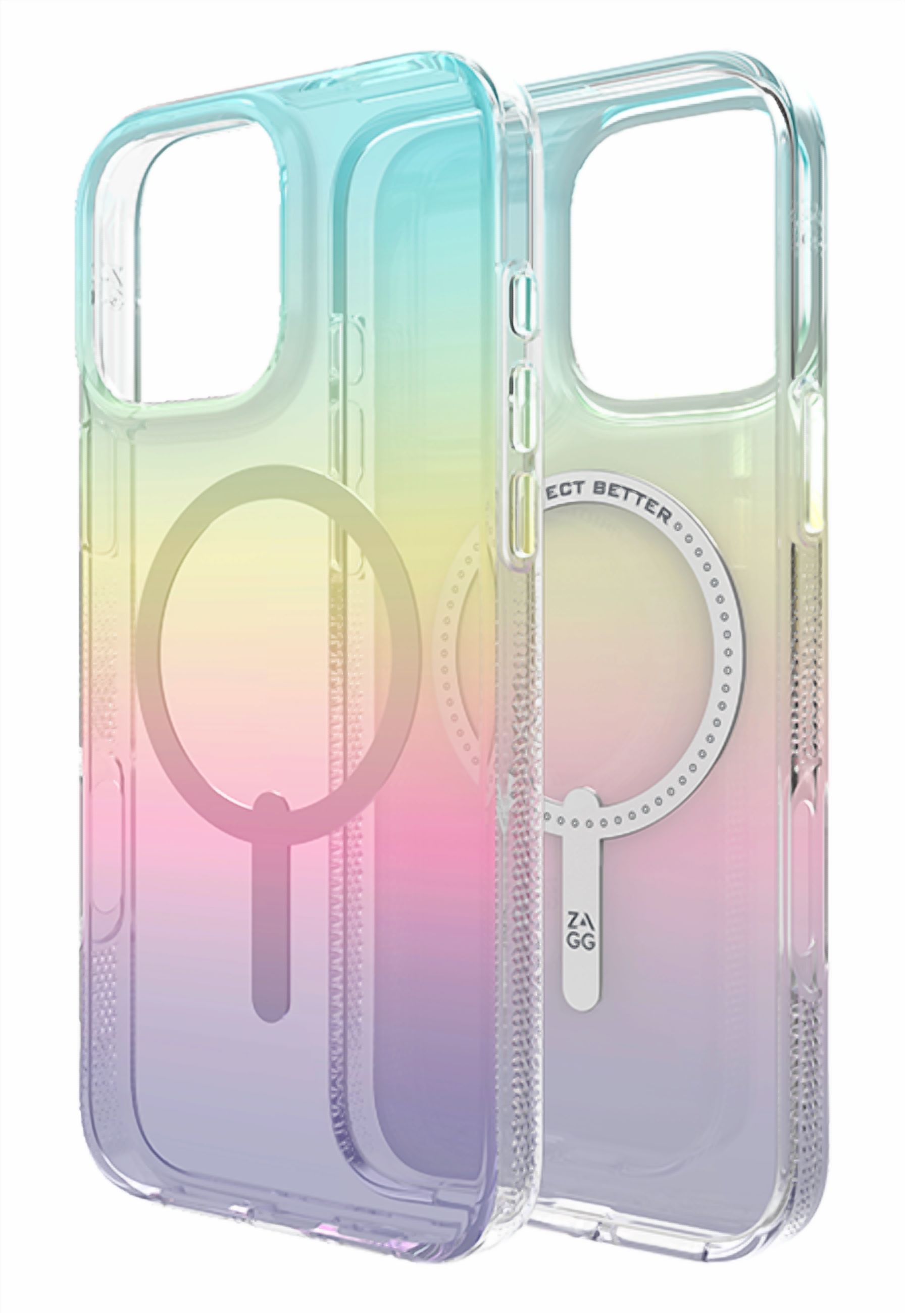 Zagg Milan Snap MagSafe Case for iPhone 16 Pro Max, Iridescent