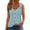 AA-Light Blue, variant on QATAINLAV Tank Tops for Women 2025 Summer Casual Sleeveless T Shirts Loose Ring Straps V Neck Blouses Eyelet Embroidery Beach Outfits Black XXL Todays Daily Sales