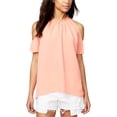 thumbnail image 1 of Blusa con hombros descubiertos Rachel Roy ROY VANESSA naranja extragrande, 1 of 1