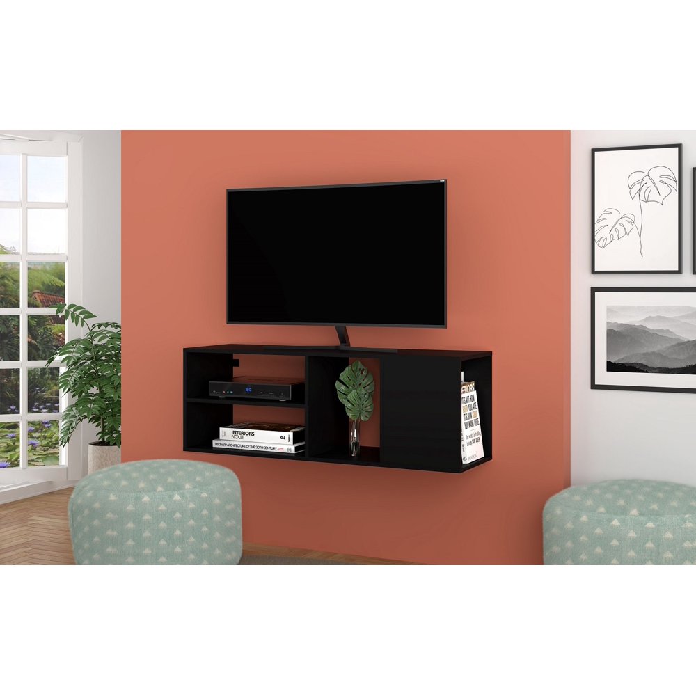 Manhattan Comfort 46" Floating Entertainment Center with 4