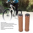 thumbnail image 4 of Empuñaduras de manillar goma ergonómicas 2 piezas cómodas empuñaduras de manillar de bicicleta reemplazo con tapones de manillar para bicicleta plegable Anggrek Otros, 4 of 8