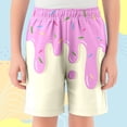 thumbnail image 2 of Shadoumai Short Pants for Boys&nbsp;10 Animal Print Elastic Waist Cotton School Sport Shorts Classic Fit Knit Shorts Shorts for Summer Kids, 2 of 4