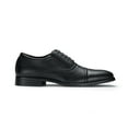 thumbnail image 2 of Ferro Aldo ADAM MFA19716 Men's Cap-toe Elastic Oxford Dress Shoes, in Black, Size 6.5, 2 of 8