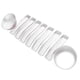 thumbnail image 4 of Inserciones de parrilla delantera, cubiertas de faros embellecedores para Jeep Wrangler JL Sport Sport S 2018-2019, 4 of 14