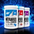 thumbnail image 4 of GAT SPORT Nitraflex Performance Pre-Workout Chews - Blue Raspberry, 40 count, 10 Servings, 4 of 5