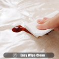 thumbnail image 3 of Rectangle Table Cloth x Wipeable Vinyl Tablecloths Protector Oil Spill Proof Plastic Table Cover for Dining Picnic Camping Outdoor, 3 of 7