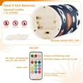 thumbnail image 4 of ALAZA Football Baseball 2 PCs LED Flickering Flameless Candles with Remote Timer Battery Operated Candle, 4 of 7