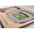 thumbnail image 3 of YouTheFan NCAA Auburn Tigers 3D StadiumView Picture Frame, 3 of 5