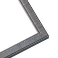 thumbnail image 2 of 12x27 Frame Blue Kingsley Pewter Solid Wood Picture Frame Width 0.75 Inches |Interior Depth 0.5, 2 of 8