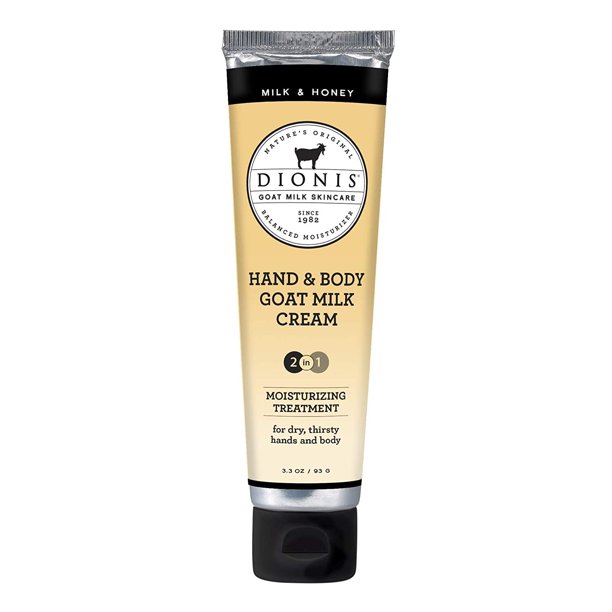 Dionis Hand & Body Cream 3.3 Oz, Milk & Honey