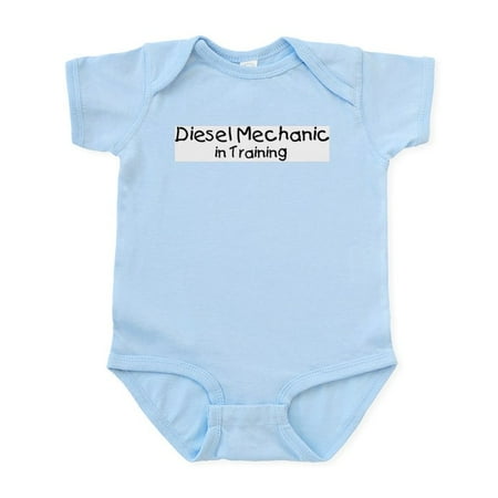 

CafePress - Diesel Mechanic In Training Infant Bodysuit - Baby Light Bodysuit Size Newborn - 24 Months