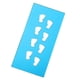 thumbnail image 5 of 1/12 Miniatura Mini Tarjeta de Huellas Accesorio Decorativo de Dollhouse Azul, 5 of 6