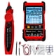 thumbnail image 1 of Probador Portátil Portátil 2in1 Cable de Probador Rojo Multímetro Lcd Pantalla LCD Con Análogos de Fondo Backing Búsqueda Poe Test Cable Emparejamiento Sensibilidad de, 1 of 6