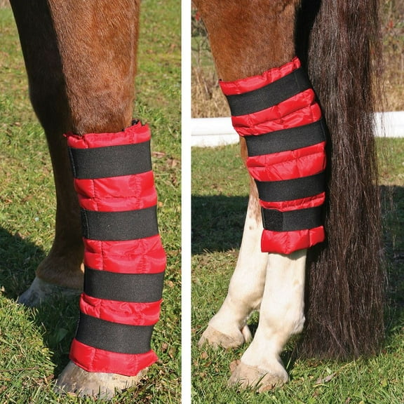 Dura-Tech Cooling Gel Horse Leg Wrap | Equine Ice Boot | Easy Fit | 16"W x 16"L
