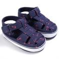 thumbnail image 1 of xiaxaixu Baby Magic Paste Sandals Soft Crib Sole Print Non-slip Canvas Sneakers, 1 of 5