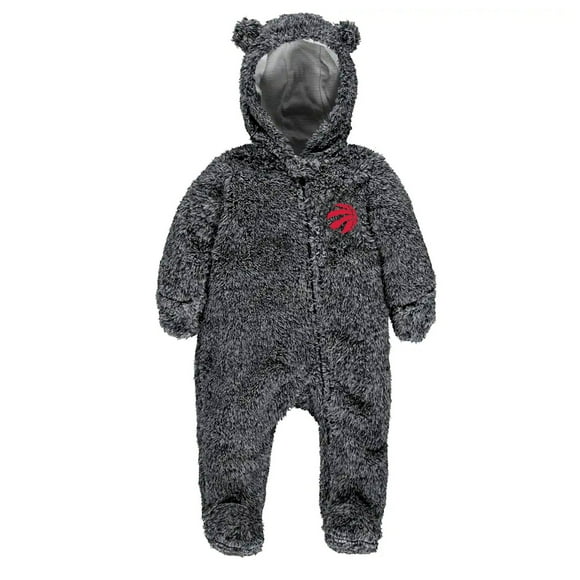 Outerstuff Newborn Toronto Raptors Colour Game Nap Teddy Fleece Bunting Pram