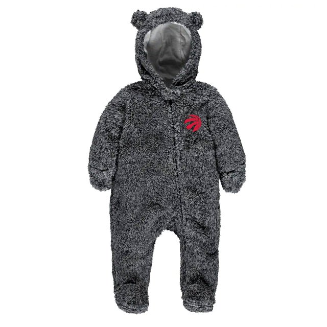 Outerstuff Newborn Toronto Raptors Colour Game Nap Teddy Fleece Bunting Pram