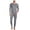 Gray, variant on Thermal Underwear for Men Long Johns Set Lightweight Fleece Lined Base Layer for Cold Weather Winter Clothes M-3XL