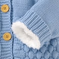 thumbnail image 5 of Baby Rompers Long Sleeve Winter Warm Knitted Infant Kids Boys Girls Jumpsuits Toddler Sweaters Outfits Autumn Children's Clothes, 5 of 5