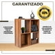 thumbnail image 3 of Librero Organizador FRATELLO MUEBLES Estante de 4 Cubos Color Nogal, 3 of 8