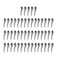 thumbnail image 2 of sweethay 50 piezas de Clips Z de vidrio, hebillas de jardinería, abrazaderas fijas de panel de estructura de actualización ajustable que Jardín y Patio, 2 of 6
