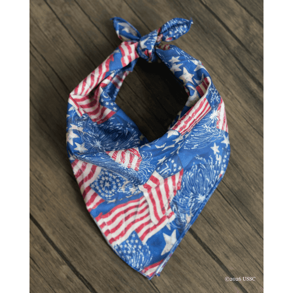 AMERICA250™ Flags and Fireworks Bandana