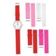 thumbnail image 4 of Correa de reloj de repuesto, 4 piezas, unisex, estudiante, 20 mm, accesorio para reloj, correa de reloj, valor inmejorable Jadeshay A, 4 of 8
