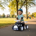 thumbnail image 2 of Patiojoy Kids Ride On Car Foot-to-Floor Sliding Toy with Music & Under-Seat Storage Shark Theme, 2 of 9