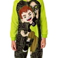 thumbnail image 3 of Ben 10 Boys' Cartoon Omnitrix Character Union Suit Footless Sleep Pajama, 3 of 5