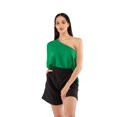 thumbnail image 1 of Blusa asimétrica de un hombro AMAD Casual para mujer Talla S, 1 of 5
