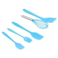 5Pcs/Set Silicone Spatula DIY Kitchen Utensil Baking Tool Cake