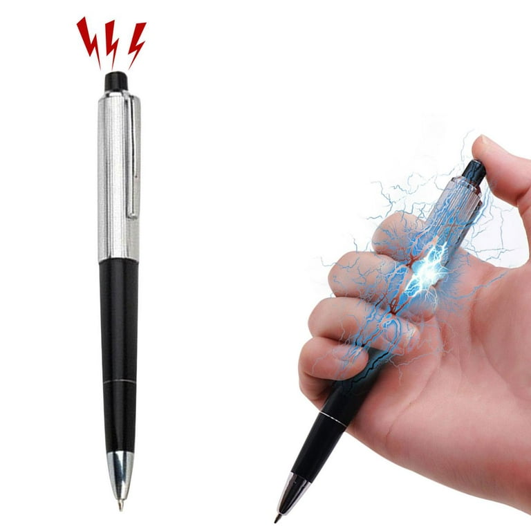 Julam Electric Shock Pen - Hilarious Electric Shocking Pen Prank and Game -  Prank Your Friends and Family,Novelty Electric Shocking Pens for Office  School Students,Classic Shock Gag Gift 