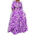 thumbnail image 1 of JHLZHS Robes Décontractées pour Femmes Mode Printemps et Été Tempérament Élégant Jupe Imprimée Costume Robe Formelle Robe Jaune Femmes, 1 of 7