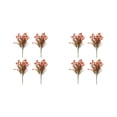 thumbnail image 2 of Flores artificiales Cateissary de 4 piezas para decoración del hogar color multicolor, 2 of 6