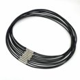 thumbnail image 5 of Necklace Rope Crystal Pendant Rope Leather Rope Gold Jewelry Lanyard Unisex Stainless Steel Buckle, 5 of 5